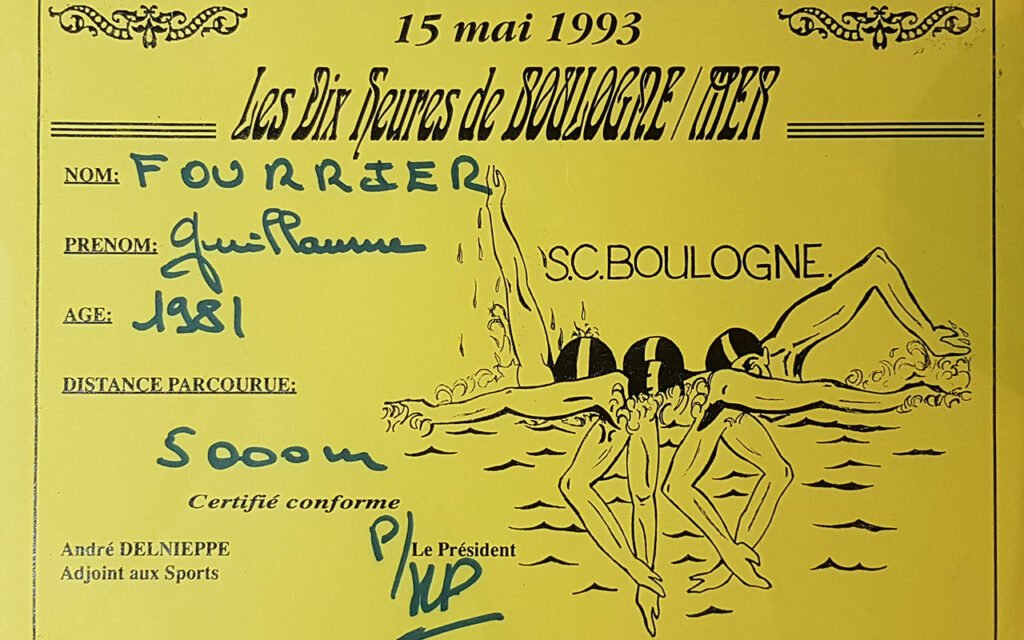 Brevet de natation de 5000m