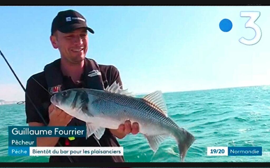 France 3 interview Guillaume sur la pêche du bar