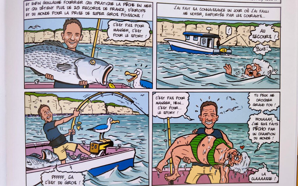 Guillaume Fourrier dans une bande dessinée