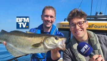 Reportage sur le métier de guide de pêche en mer sur BFM Normandie